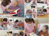 2022.07.20 중증 와상 책, 동화책 읽기